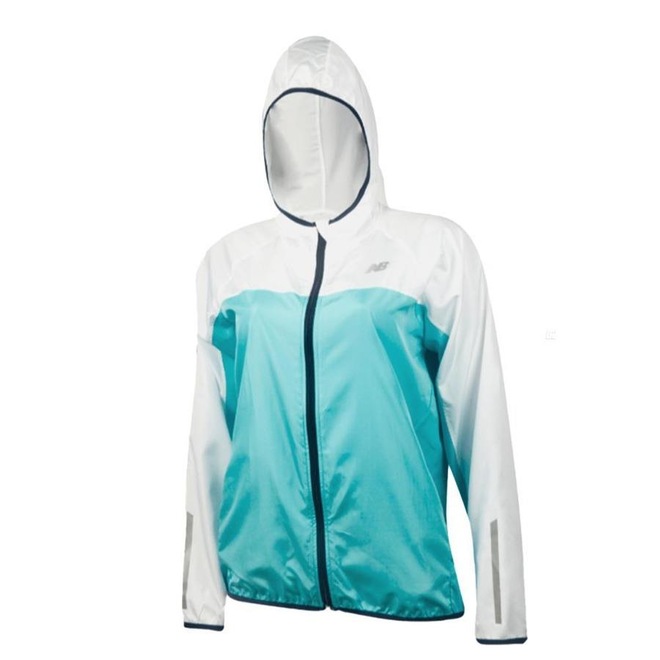 Jaqueta Corta Vento New Balance Logo - Feminina - Foto 1