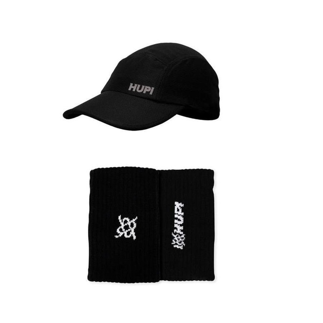 Kit 1 Boné Sun Dry  e 1 Par Munhequeira Hupi Spin - Foto 1