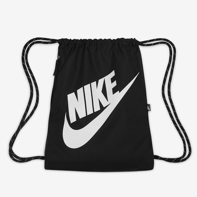Gym Sack Nike Heritage Drawstring - 13 Litros - Foto 1