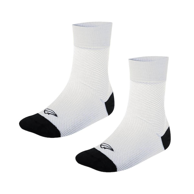 Meias de Ciclismo Mauro Ribeiro Carbon Reflex - 35 ao 43 - Adulto - Foto 1