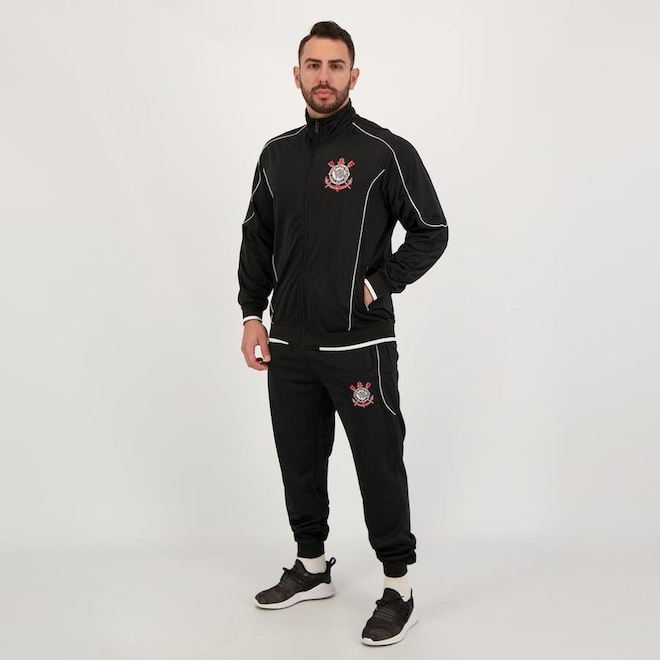 AGASALHO DO CORINTHIANS TRILOBAL TWIST SPR - MASCULINO - Foto 1