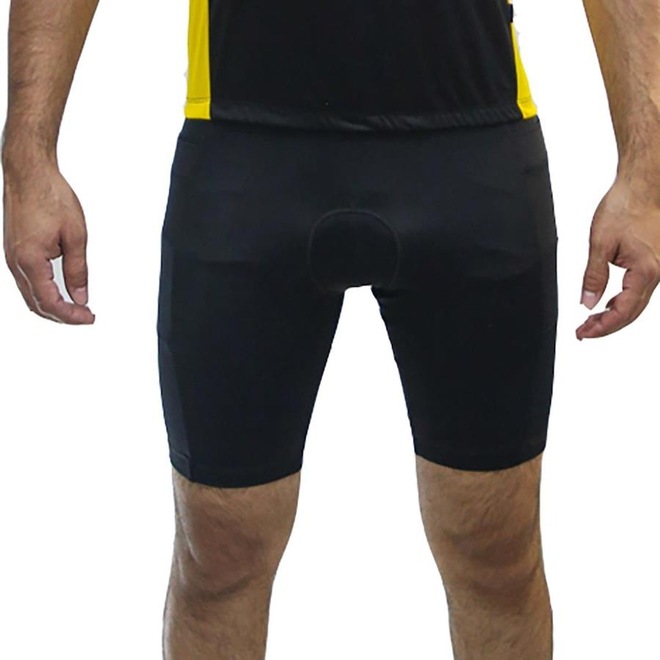 Bermuda de Ciclismo D&A Modas com Forro - Masculina - Foto 1