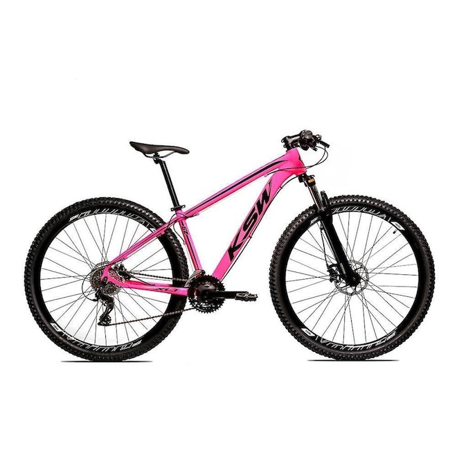 Bicicleta KSW Alumínio - Aro 29 S91 - Freio Hidráulico - Câmbio Shimano Alivio - 27v - Adulto - Foto 1