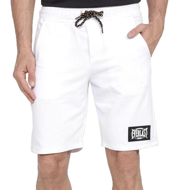 Bermuda Moletom Everlast Plus Size - Masculina - Foto 1