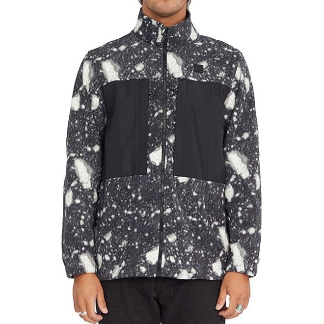 Blusão de Moletom Billabong Aberto Canyon Zip Mock - Masculino - Foto 1