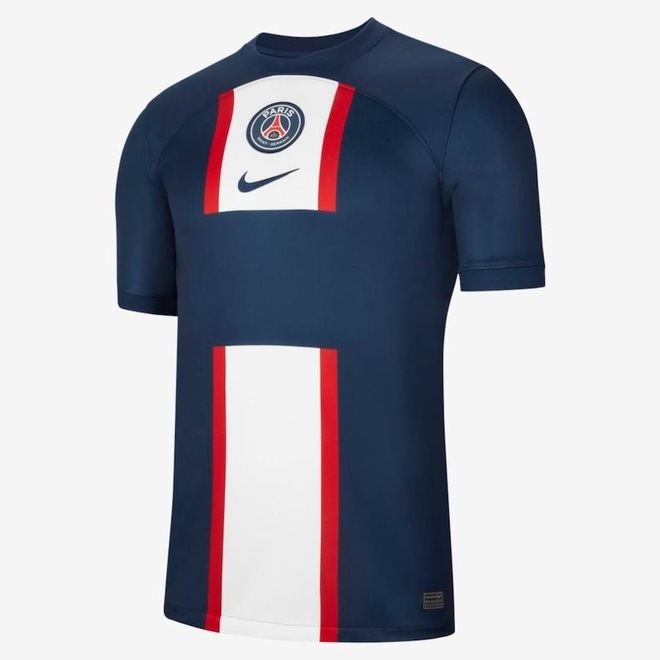 Camisa PSG I 22/23 Nike Torcedor Pro - Masculina - Foto 1