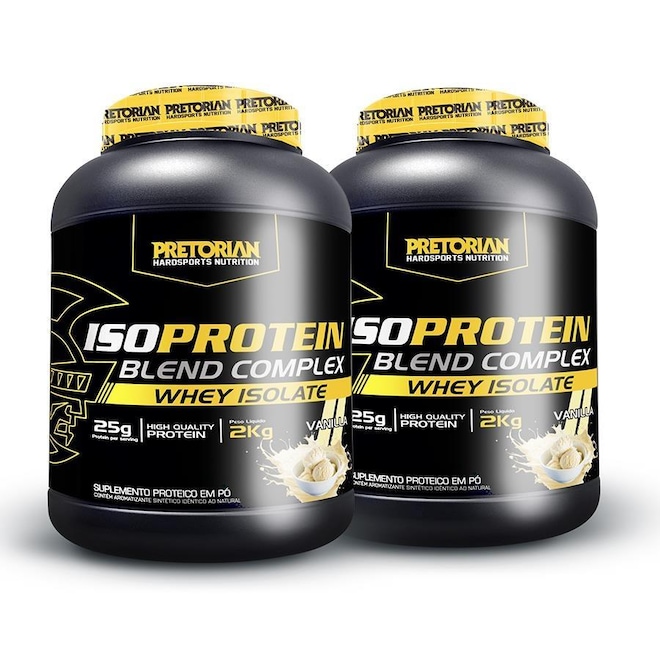 Whey Protein Pretorian Iso Blend Complex - 2kg - 2 unidades - Foto 1