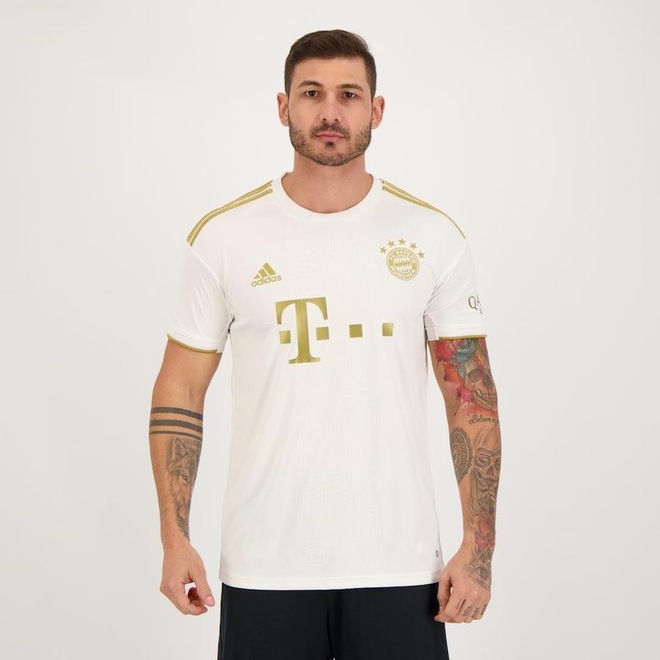 Camisa adidas Bayern Away 2023 - Masculina - Foto 1