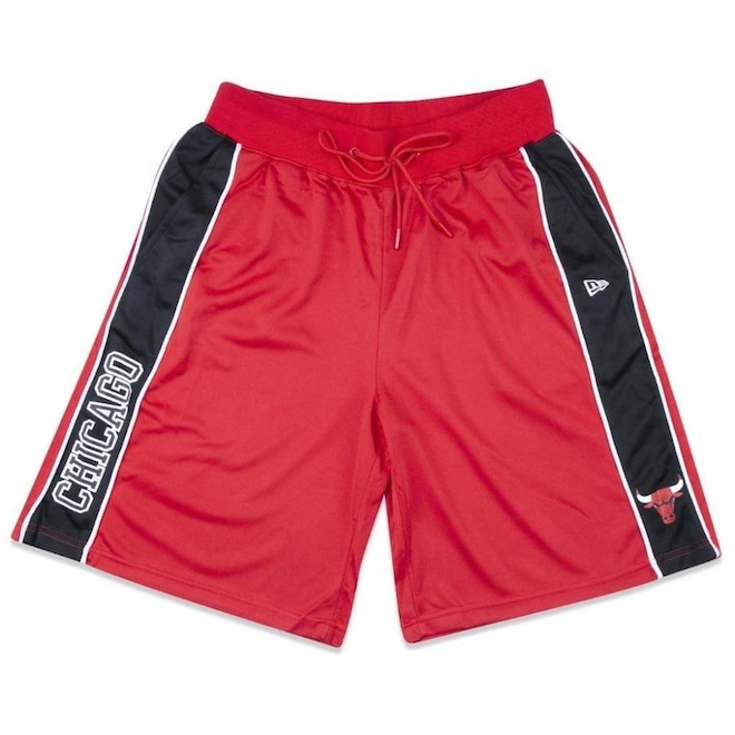Bermuda New Era Nba Chicago Bulls Jersey Core Cut - Masculina - Foto 1