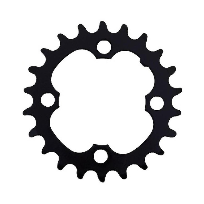 Coroa Absolute Wild 22 Dentes 4 Furos BCD 64 mm - Foto 1