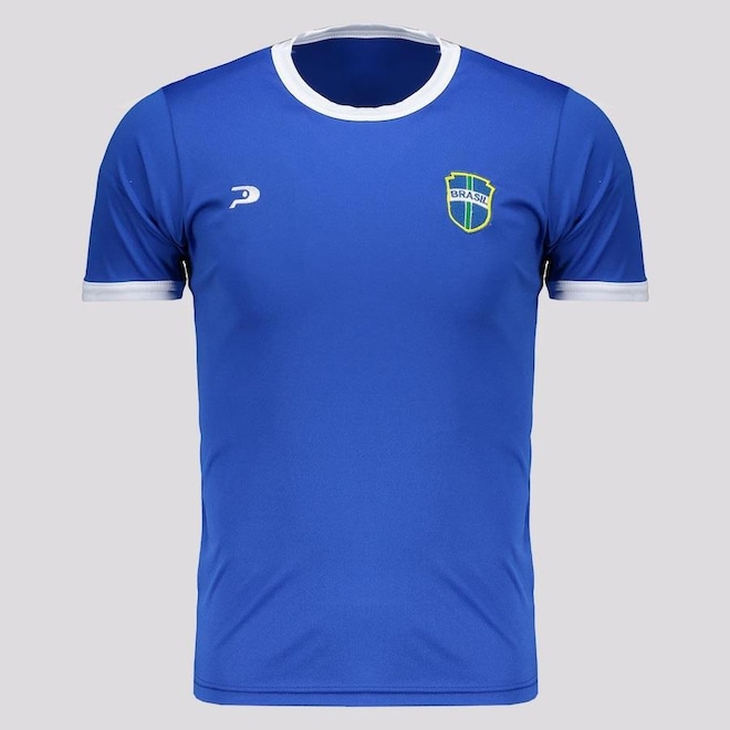Camiseta Placar Brasil Brasão - Infantil - Foto 1