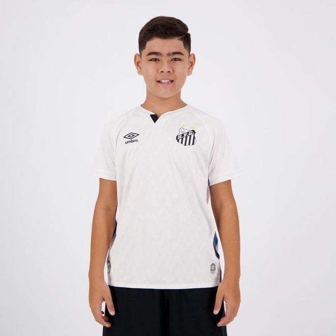 Camisa do Santos I 20 Umbro - Infantil - Foto 1