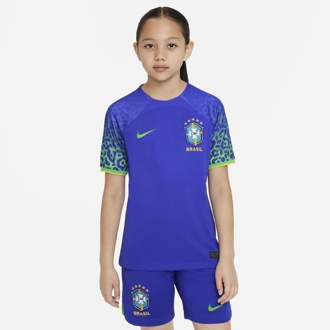 Camisa do Brasil Nike Torcedor Pro II 22/23 - Infantil - Foto 1