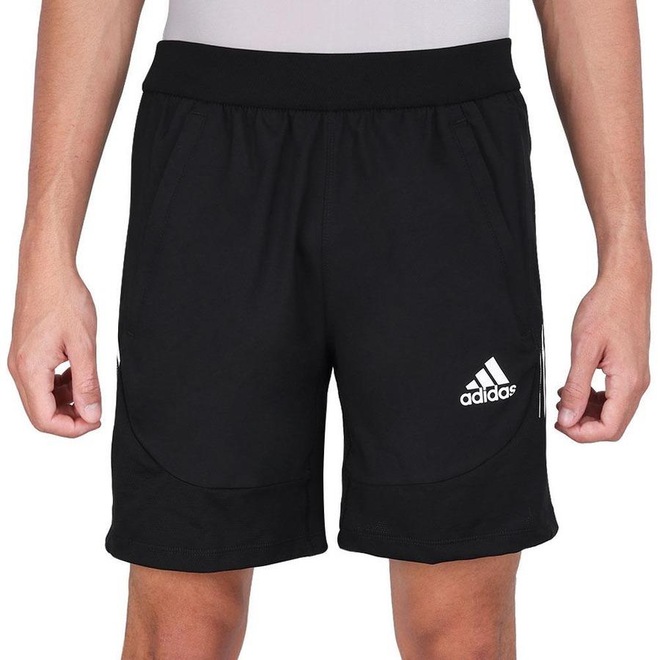 Bermuda adidas Aeroready 3S Primeblue - Masculina - Foto 1
