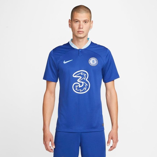 Camisa Chelsea I 2022/2023 Torcedor Pro Nike - Masculina - Foto 1