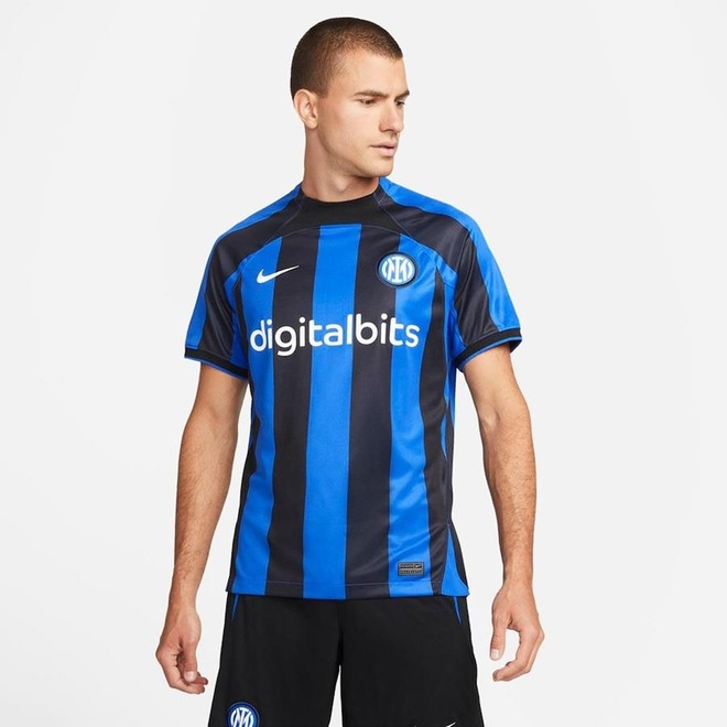 Camisa Inter de Milão I 2022/23 Torcedor Pro Nike - Masculina - Foto 1
