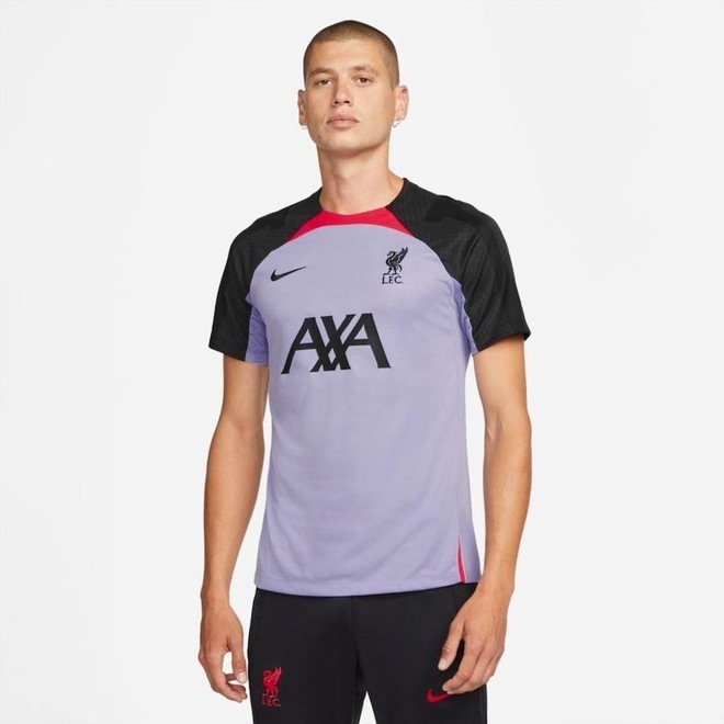 Camiseta Liverpool Strike Nike - Masculina - Foto 1