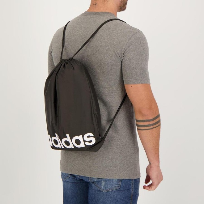 Bolsa de Ginástica adidas Logo Linear - Foto 1
