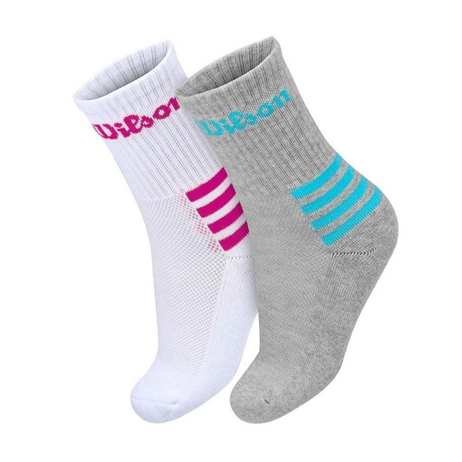 Kit de Meias Cano Médio Wilson B1412403Brcz com 2 Pares - 34 a 38 - Adulto - Foto 1