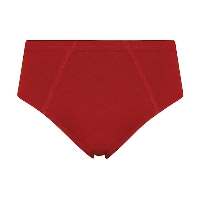 Kit Cuecas Slip Selene Algodão - 9 Unidades - Infantil - Foto 1