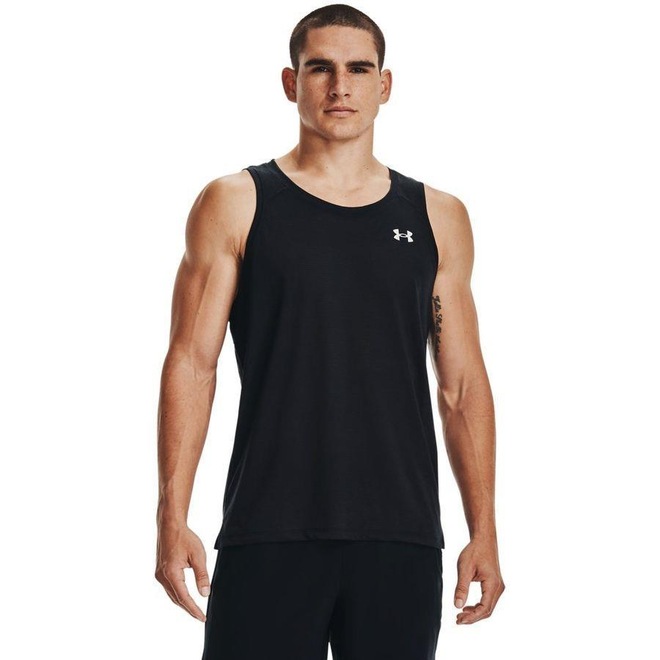 Camiseta Regata Under Armour Streaker 2.0 Singlet - Masculina - Foto 1