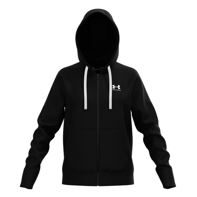 Blusão de Moletom com Capuz Under Armour Rival Terry FZ Hoodie - Feminina - Foto 1