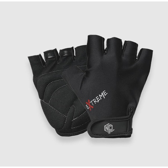 Luvas para Ciclismo Polegar NC Extreme em Poliéster e Elastano - Adulto - Foto 1