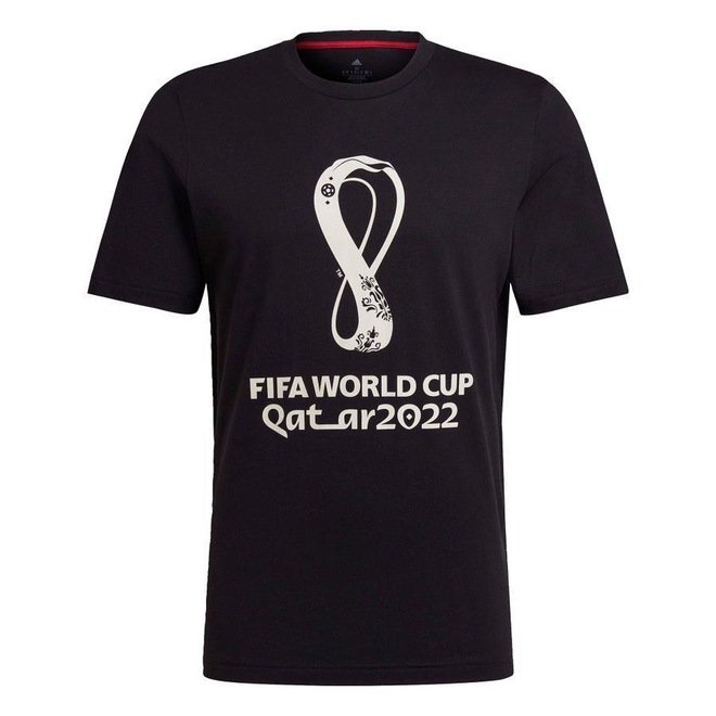 Camiseta adidas Estampada Copa do Mundo FIFA 2022™ - Masculina - Foto 1