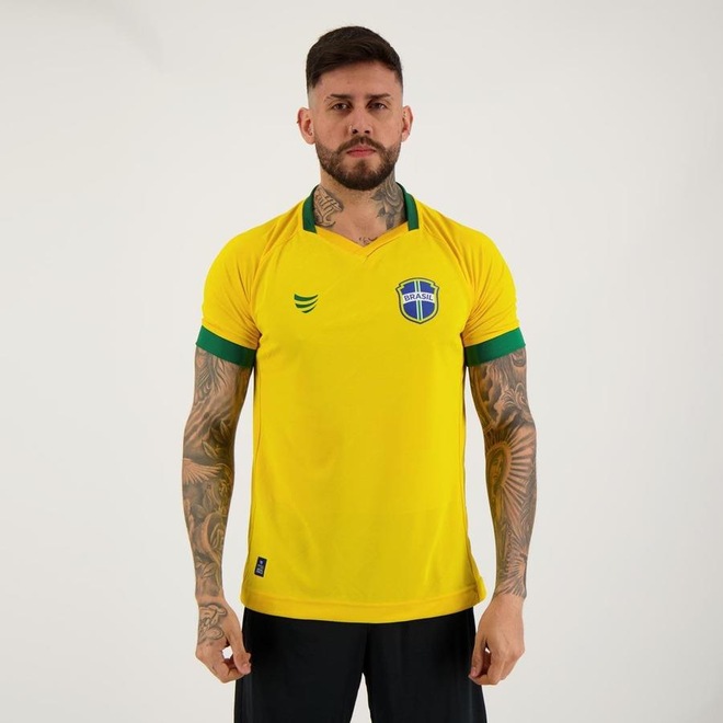 Camisa Super Bolla Copa Diamante Brasil - Masculina - Foto 1