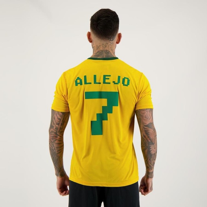 Camisa Super Bolla Brasil 7 Allejo - Masculina - Foto 1