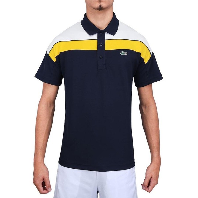 Camisa Polo Lacoste Regular Fit Performance DH2221 - Masculina - Foto 1