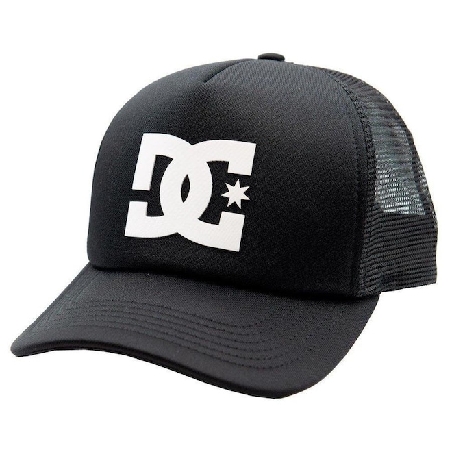 Boné Aba Curva DC Shoes Gas Station Trucker SM23 - Snapback - Adulto - Foto 1
