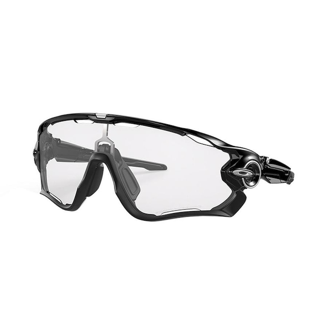 Óculos Ciclismo Oakley Jawbreaker Polished Clear Irid Fotocromático - Unissex - Foto 1