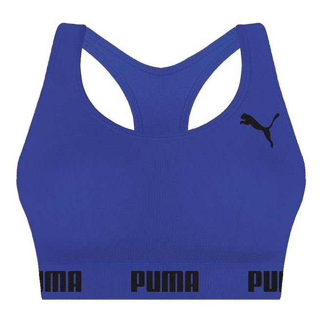 Top Puma Nadador Sem Costura - Feminino - Foto 1