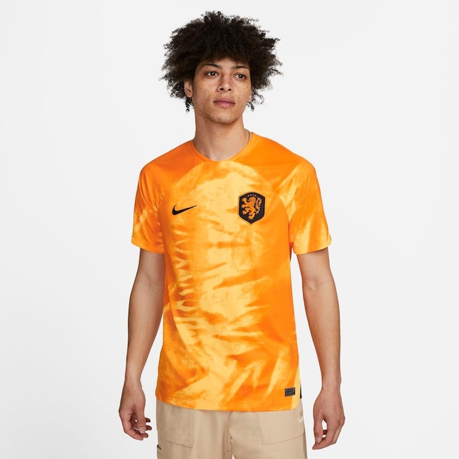 Camisa Holanda Nike Torcedor Pro I 22/23 - Masculina - Foto 1