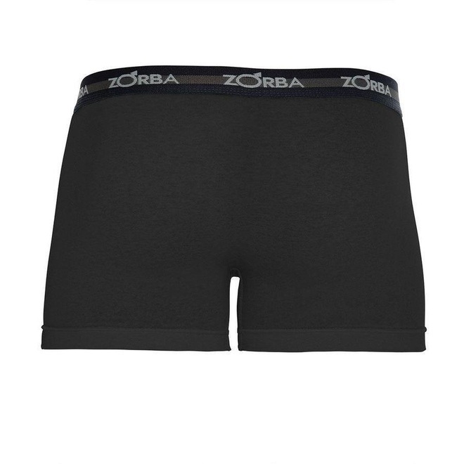 Kit Cuecas Boxer Zorba Algodão Max 702 - 10 Unidades - Masculino - Foto 1
