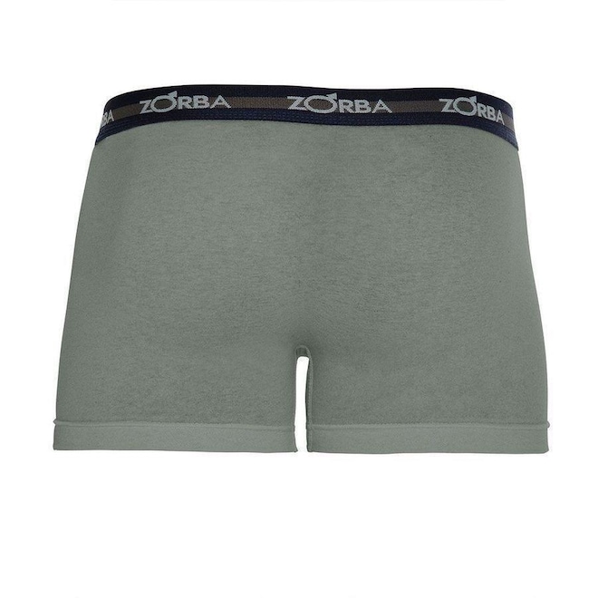 Kit Cuecas Boxer Zorba Algodão Max 702 - 10 Unidades - Masculino - Foto 1