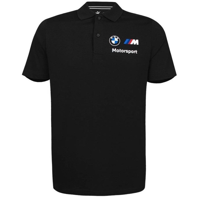 Camisa Polo Puma BMW Mms Ess - Masculina - Foto 1