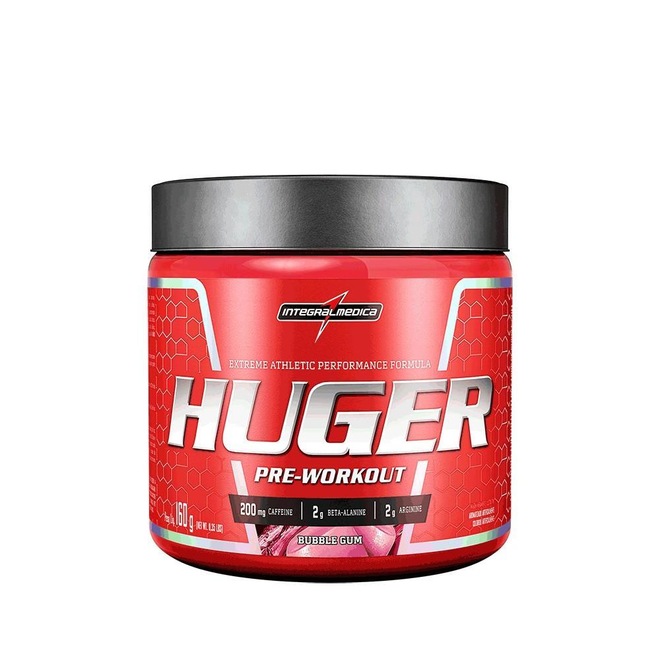 Huger Pre-Workout Integralmédica - 160g - Foto 1