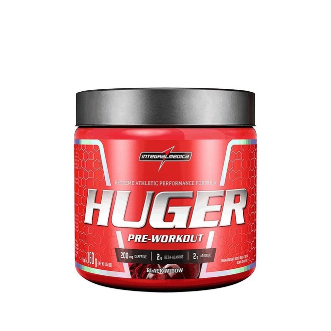Huger Pre-Workout Integralmédica - 160g - Foto 1