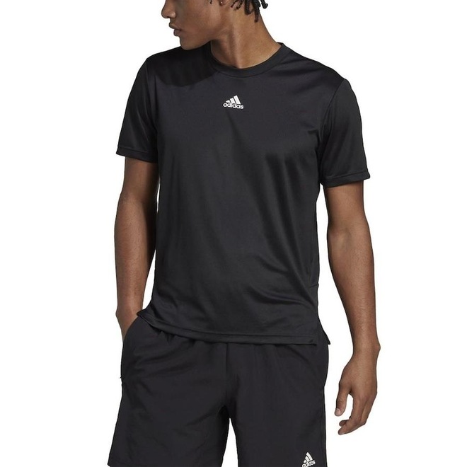 Camiseta adidas Treino Aeroready Hiit Back 3-Stripes - Masculina - Foto 1