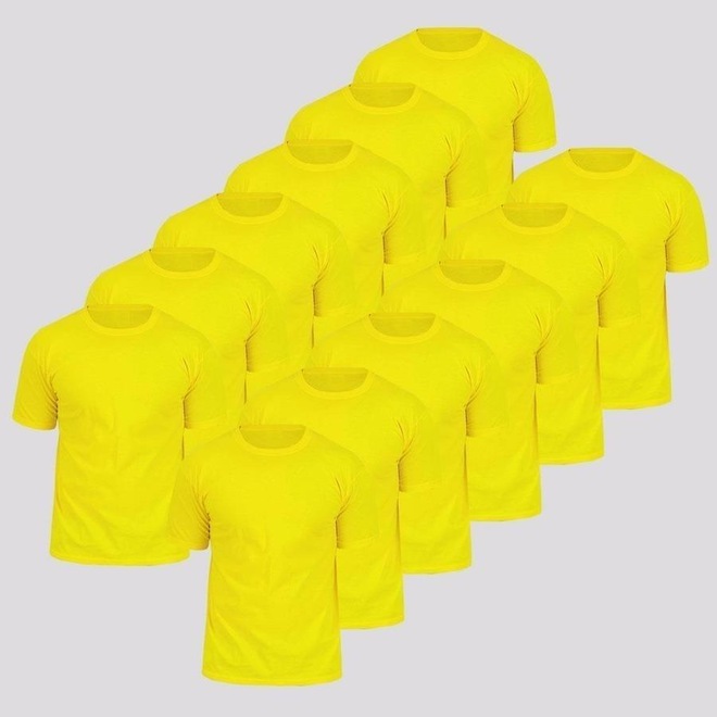 Camiseta Dras Basica - 12 Unidades - Masculina - Foto 1