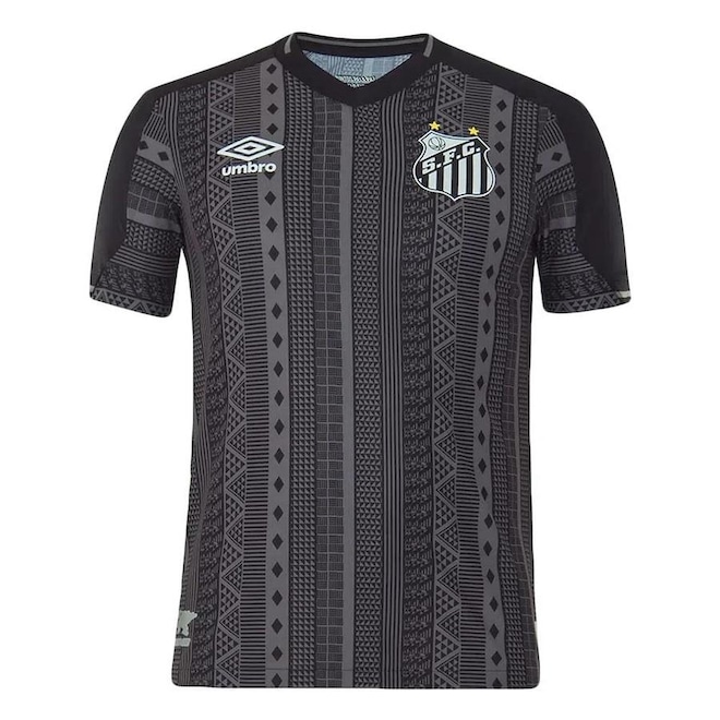 Camisa Umbro Santos Oficial 3 2022 - Masculina - Foto 1