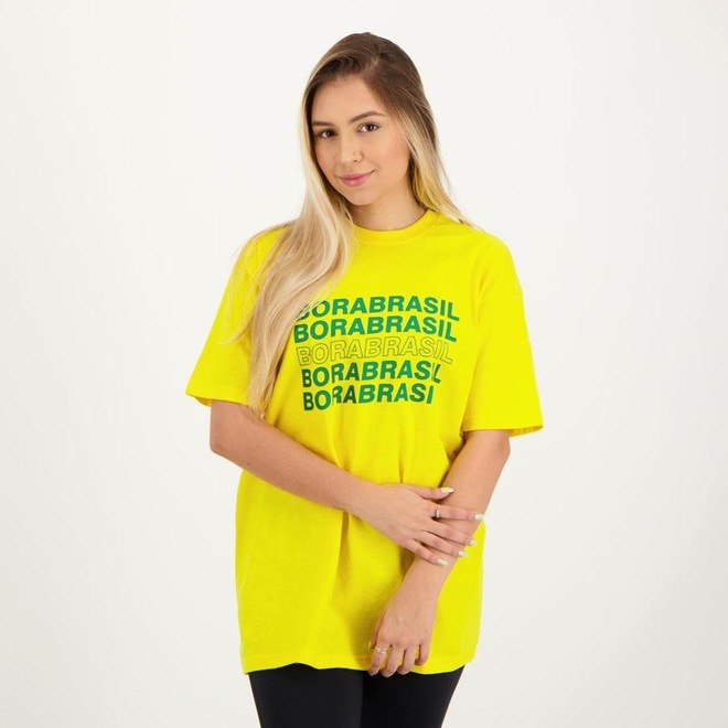 Camisa Futfanatics Bora Brasil - Masculina - Foto 1