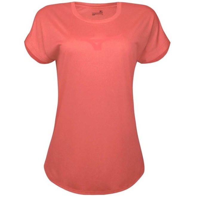 Camiseta Mizuno Spark Big Logo Fem - Foto 1
