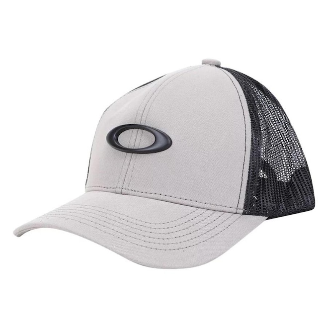 Boné Aba Curva Oakley Ellipse Trucker - Snapback - Adulto - Foto 1