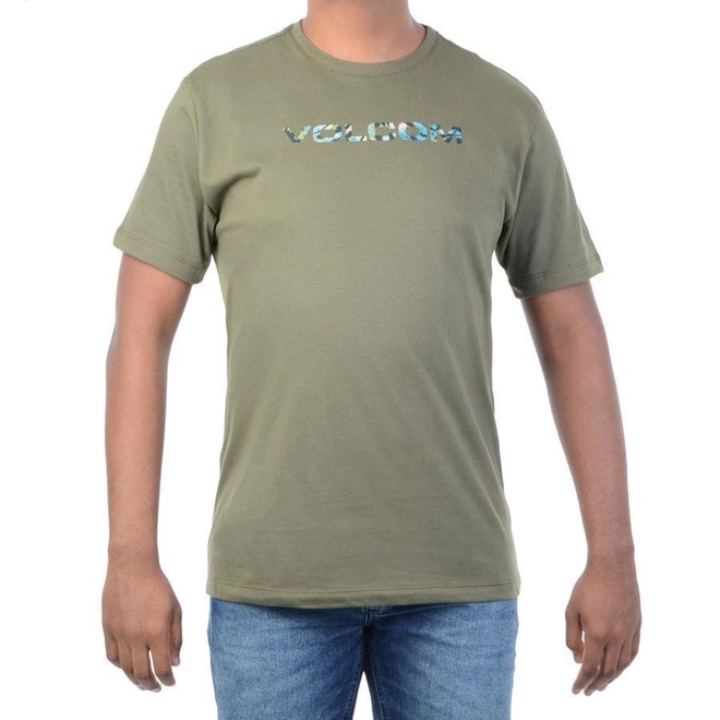 Camiseta Volcom Euro - Masculina - Foto 1