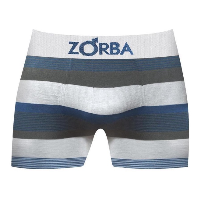 Kit Cuecas Boxer Zorba Listrada 847 - 6 Unidades - Masculina - Foto 1