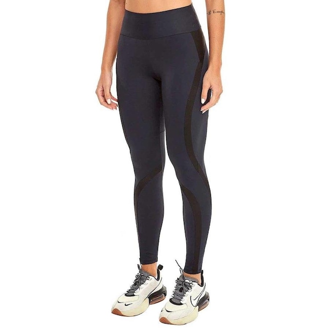 Calça Legging Alto Giro Hyper - Feminina - Foto 1