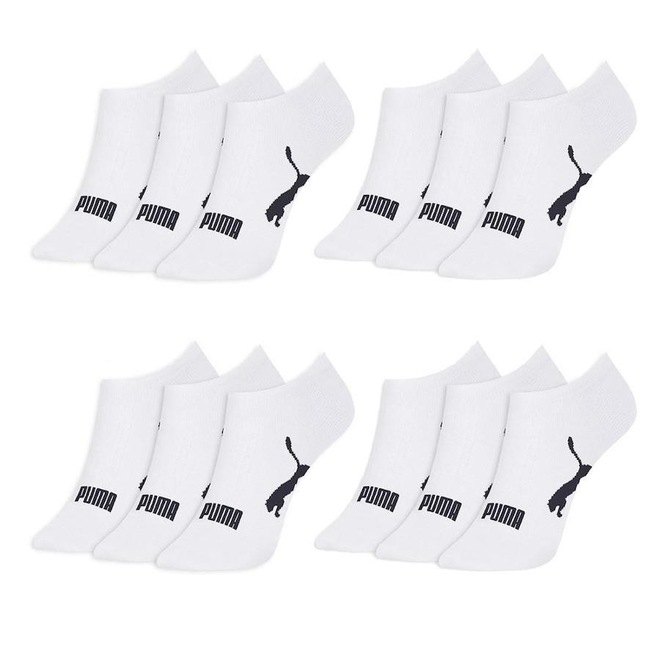Kit de Meias Sapatilha Puma - Feminina - 12 Pares - Foto 1